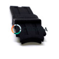 Каучуковый ремешок для часов Casio MTP-1326 черный RKCA-008 - 3